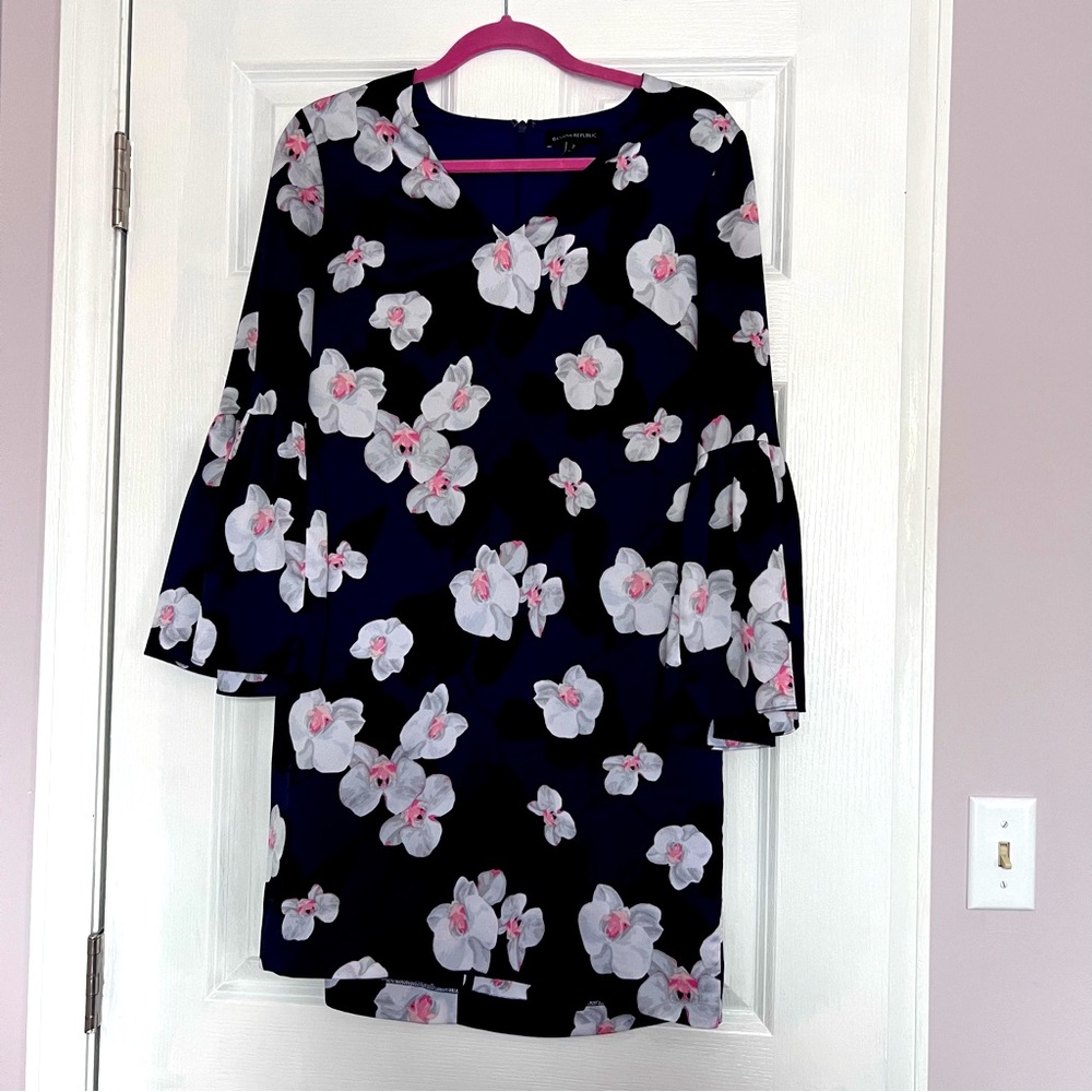 Floral Bell Sleeve Dress